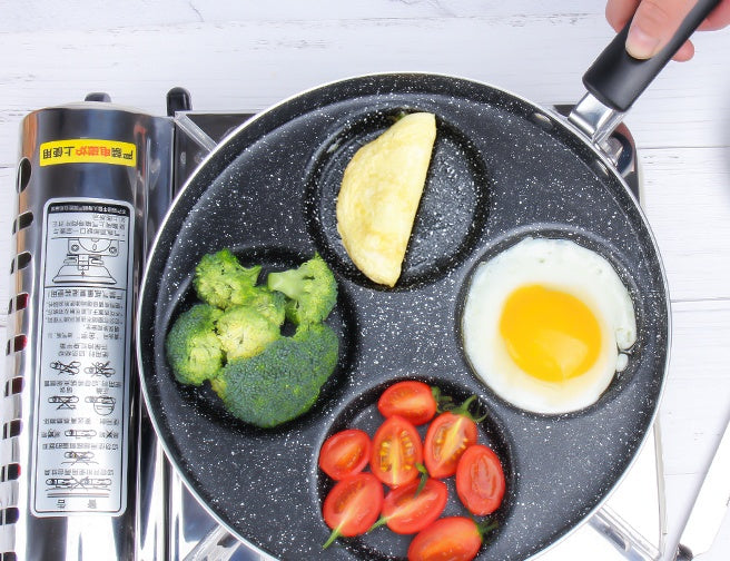 Egg Frying Pan Nonstick Pancake Pans 4-7 Cups Cookware Pancake Pan Egg Pan Suitable For Gas Stove