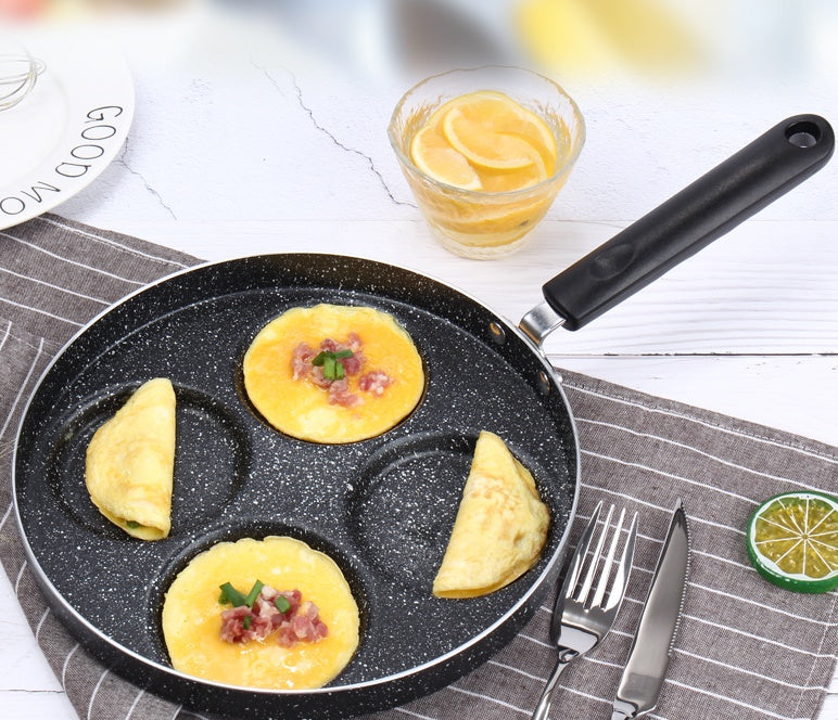 Egg Frying Pan Nonstick Pancake Pans 4-7 Cups Cookware Pancake Pan Egg Pan Suitable For Gas Stove