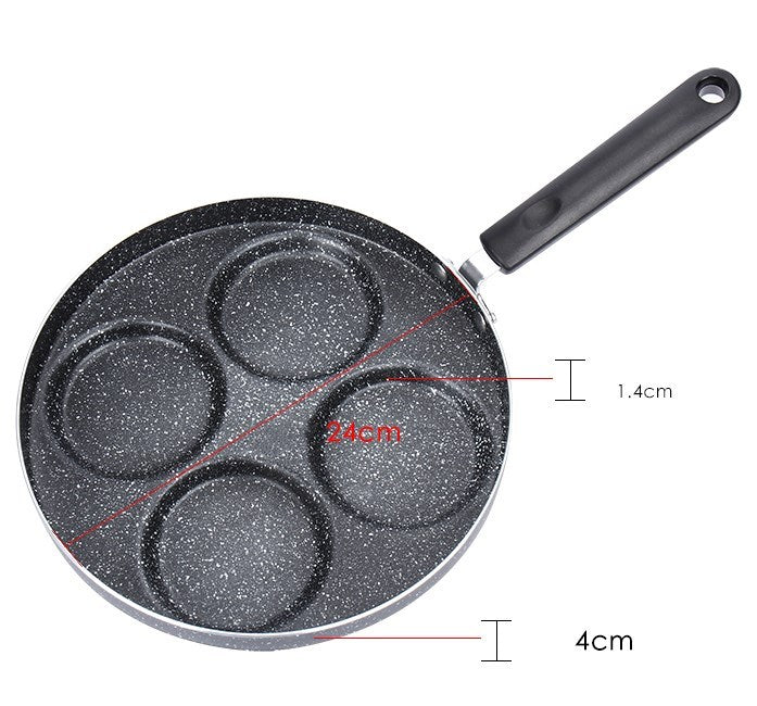 Egg Frying Pan Nonstick Pancake Pans 4-7 Cups Cookware Pancake Pan Egg Pan Suitable For Gas Stove