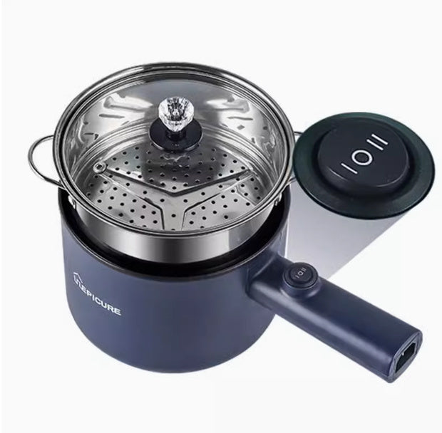 Mini Electric Cooker Multi-Function All-In-One Pot Double Layer